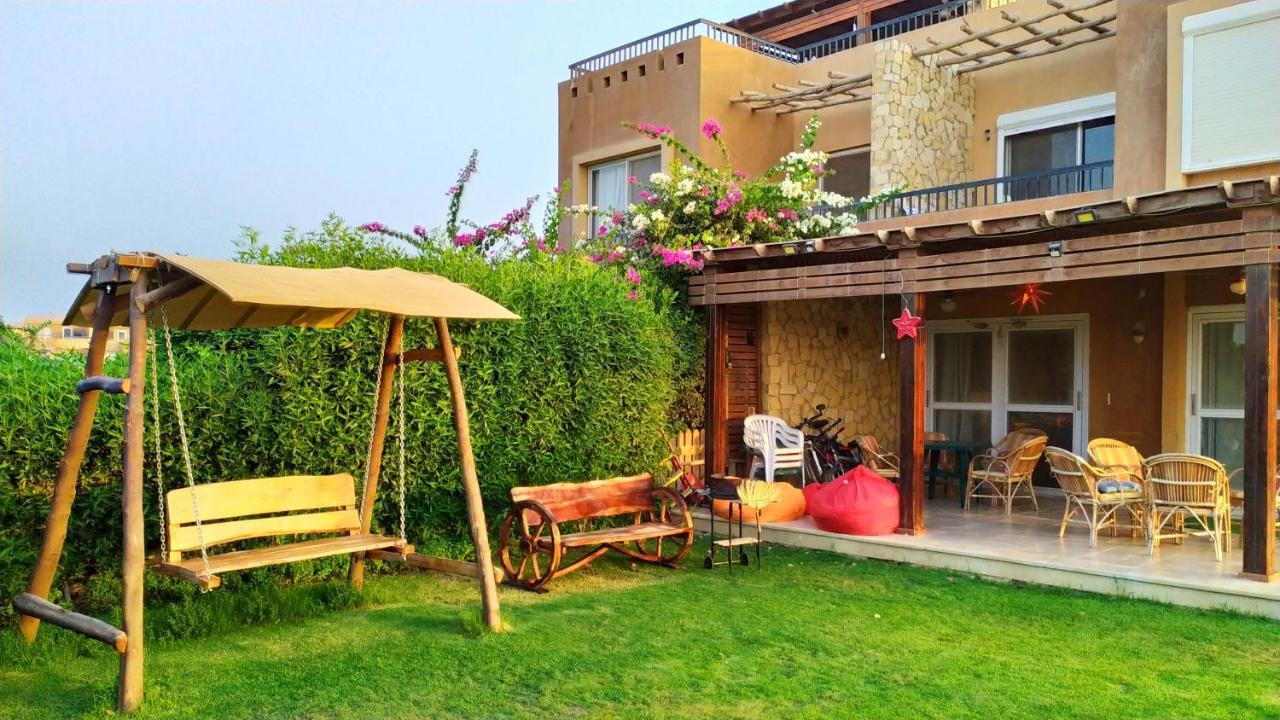 Florence Chalet In Marina Wadi Degla Ain Sokhna - Ground Floor With 360 Sqm With Private Garden Ain Sukhna Exteriör bild